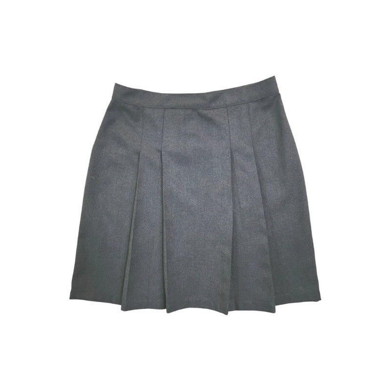 Genérico - Falda Escolar Gris Para Niñas