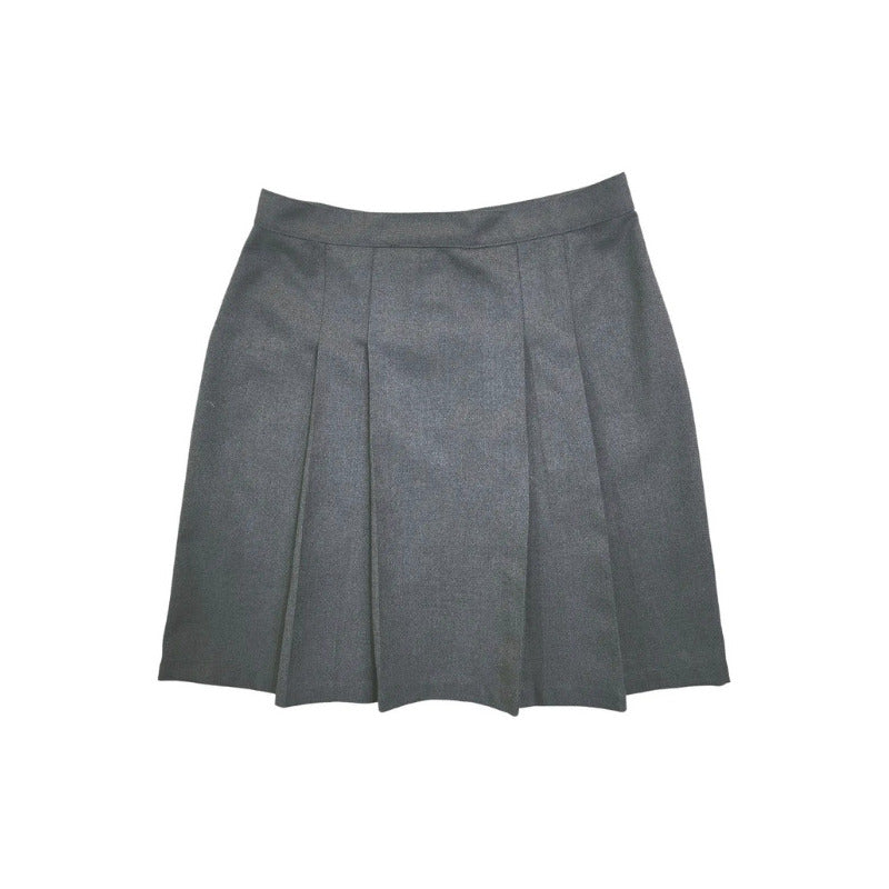 Genérico - Falda Escolar Gris Para Niñas