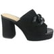 thumbnail image 1 of Sandalia Chalada Mujer Sussi-2 Negro Casual, 1 of 5