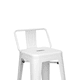 thumbnail image 3 of Pack 2 Piso de Bar Tolix 66 cm altura Blanco, 3 of 5