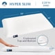 thumbnail image 2 of Almohada Bluewave Ropa De Cama Hiperdelgada Gel Viscoelástica Tamaño King, 2 of 7