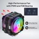 thumbnail image 4 of Enfriador de CPU ALSEYE M120D Plus con pantalla de temperatura ARGB, 4 of 7