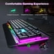 thumbnail image 2 of Teclado para juegos TECKNET con iluminación RGB de 15 zonas, resistencia al agua IP32, 2 of 7