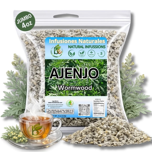 Té de hierbas de ajenjo B-Experts USA 100% natural hierba mexicana 113 g