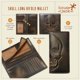 thumbnail image 2 of Wallet House de Jack Co. SKULL Long de cuero de plena flor para hombre, 2 of 7