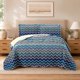 thumbnail image 1 of Quilt Sherpa Ambrosia King Estampado, 1 of 5