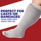 thumbnail image 4 of Calcetines FORTIVO extra anchos para pies hinchados, diabéticos hospitalarios, 4 of 8