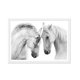 thumbnail image 1 of Cuadro Caballos Enamorados con Marco Blanco, 1 of 1