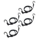 thumbnail image 2 of 4 piezas de cuerdas elásticas, correas de , correas elásticas planas resistentes de 39,4 pulgadas con ganchos para lonas de camión, tienda de, 2 of 5