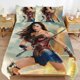 thumbnail image 1 of Wonder Woman Bedding Sets Ultra Soft Skin-Friendly Duvet Cover 3 Piece, Cute Comforter Cover Bed Set for Boys Girls Kids, 1 of 5