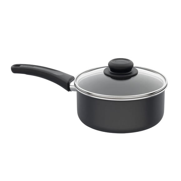 Cacerola GoodCook 2 L Negra Antiadherente con Tapa