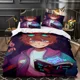 thumbnail image 1 of GeorgeNotFound Merch Ranboo Dream Bedding Set Boys Girls Size Duvet Cover Pillowcase Bed Kids Adult Bed Sheets, 1 of 5