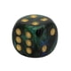 thumbnail image 3 of Juego de dados Chessex Scarab 16 mm d6 Jade/Gold con estuche (12 dados), 3 of 5