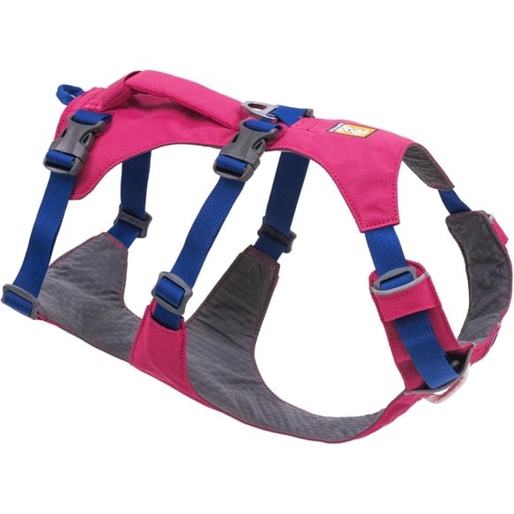 Arnés para perro Ruffwear Flagline mediano Rosa Alpenglow