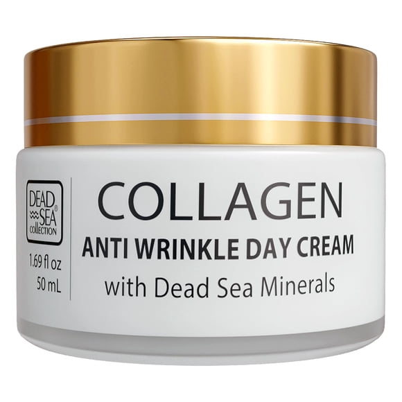 Crema de Día Colección Mar Muerto Antiarrugas con Colágeno 50 mL