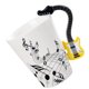 thumbnail image 4 of taza de cerámica taza de café con mango de guitarra regalo musical 400 ml guitarra amarilla 1, 4 of 5