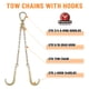 thumbnail image 3 of Brida Tow Chain V SPARKWHIZ G70 con 15 ganchos en J y patas de 2 pies, 3 of 6