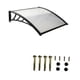 thumbnail image 2 of Toldo para puerta, toldo para ventana, resistente, práctico, moderno, fácil de usar, accesorios para toldo de puerta para porche residencial, puerta Largo por pared 120cm, 2 of 5