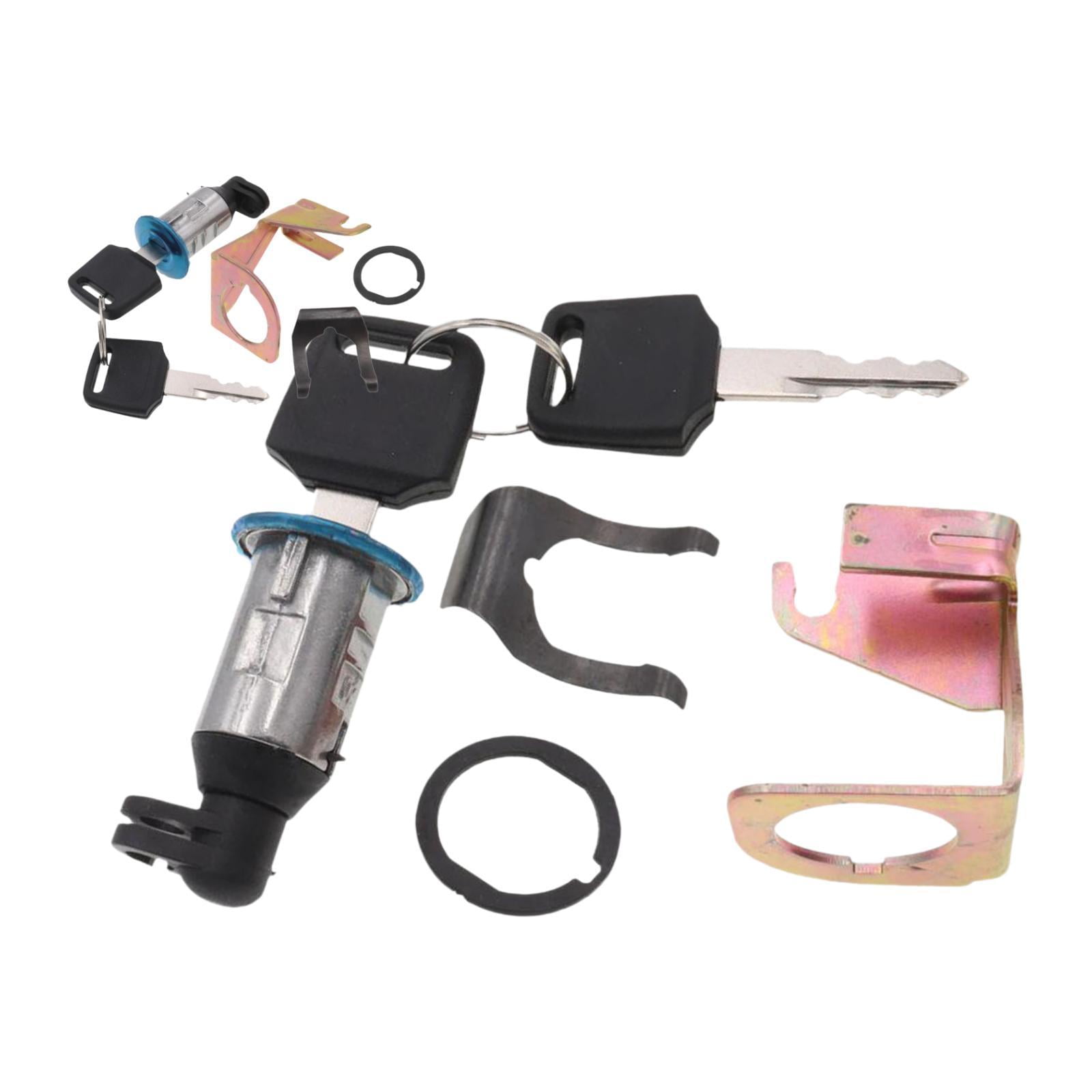 Magideal - Juego De Llaves Para Cerradura De Capó De Asiento, Juego De Llaves Para Cerradura De Asiento De Motocicleta, Accesorios, Protección De Asientos Establ