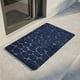 thumbnail image 2 of Alfombra De Entrada Hogar Limpiapiés Decorativa 78x47cm azul, 2 of 2