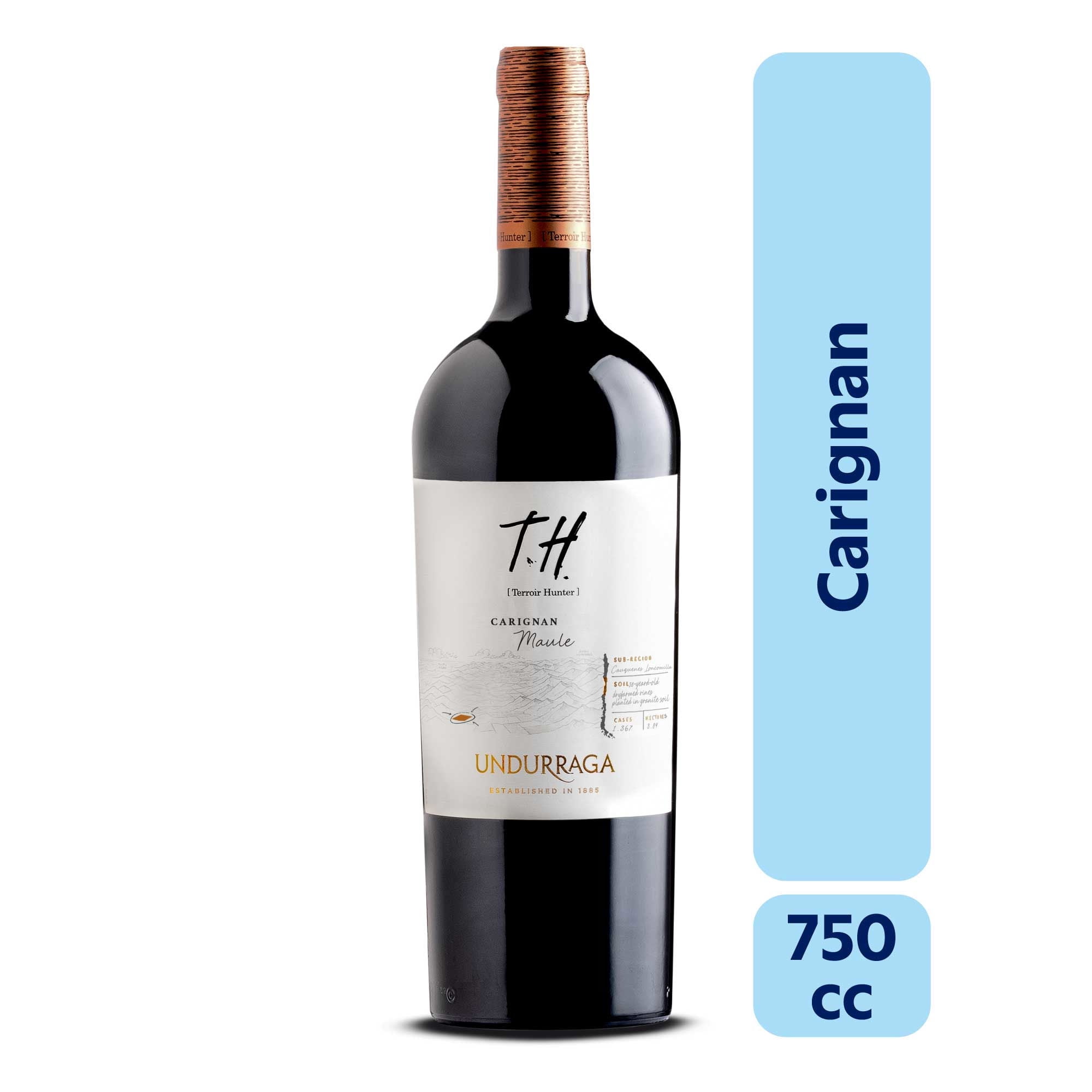 Undurraga - Vino Tinto Th Carignan 13° Botella