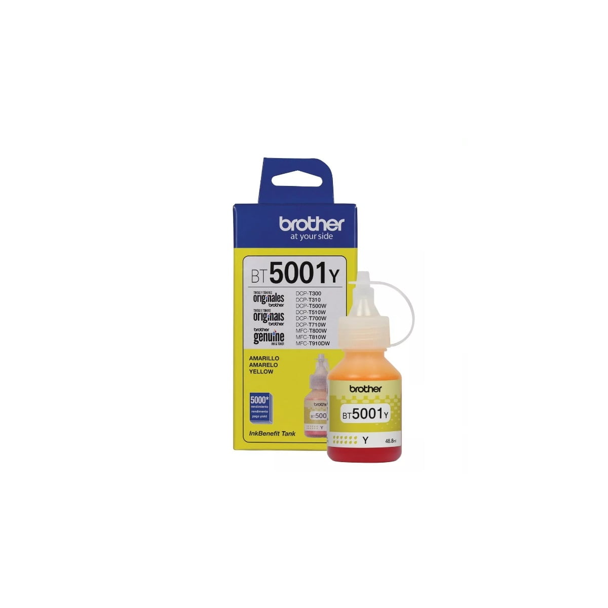 Botella Brother Bt5001 Yellow Original