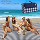 thumbnail image 3 of Manta de pícnic PUPOPIK, impermeable, para exteriores, arena y playa, tamaño XL, 3 of 7