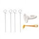 thumbnail image 3 of 4pcs/set Potato Spiral Cutter Potato Spiral Cutter Cucumber Slicer Kitchen Accessories Vegetable Spiral Cutter Tools Five Domains, 3 of 3