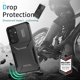 thumbnail image 4 of Funda Resistente para Samsung Galaxy S24 Plus con Tapa Deslizante y Protección Militar Negro, 4 of 6