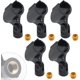 thumbnail image 1 of 5 soportes universales para micrófono, soporte para micrófono, clip ajustable con 2 adaptadores de tornillo para micrófono de 5/8" a 3/8", aptos para micrófonos inalámbricos de mano con cable., 1 of 7
