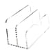 thumbnail image 5 of Organizador De Archivos De Clasificador De Correo Acrílico 2 Para La Oficina Del Cuaderno De Cartas, 5 of 5