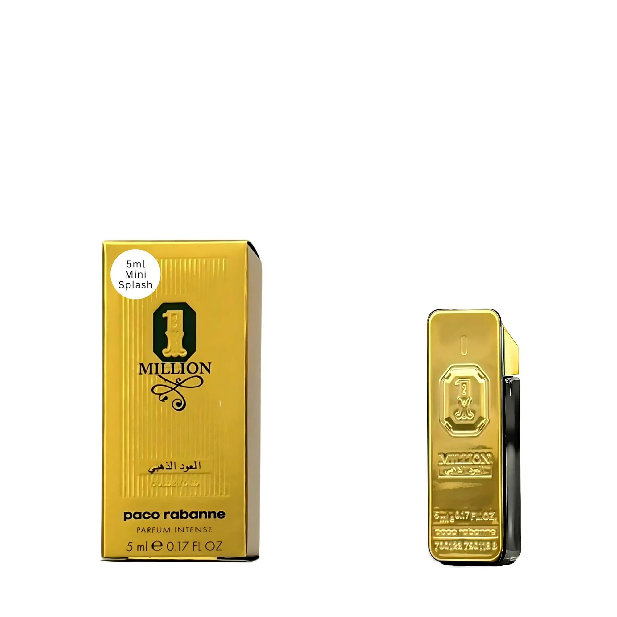 Perfume Paco Rabanne 1 Million Golden Oud Parfum Intense, 5 Ml