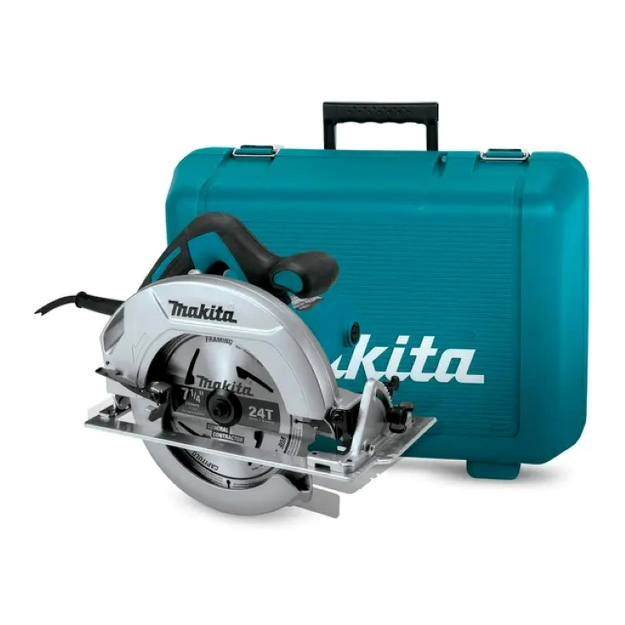 Sierra Circular 7-1/4" 1200w Hs7600k Makita Turquesa 44x30x26