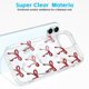 thumbnail image 5 of Funda de teléfono Svanove para iPhone 12/12 Pro, transparente, con lazo burdeos, 5 of 7
