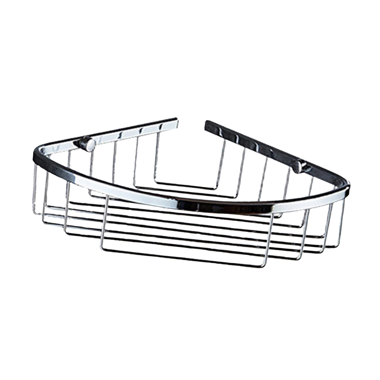 Bothyi - Estante Esquinero Para Baño De Montaje En Pared, Estantes Flotantes Para Bañera, Para Balcón, Inodoro, Plateado