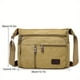 thumbnail image 1 of Upgrade Your Everyday Style with Our Men's Canvas Shoulder and Messenger Bag - Large Volume, Multi-layer Pocket Opening, Perfect for Tool Kit and Backpack Use, 1 of 5