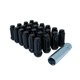thumbnail image 1 of Tuercas de rueda GORILLA 6LUG 14-2.0 SPLNE WIK TRK NEGRO, 1 of 1