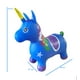 thumbnail image 2 of Unicornio Saltarín Inflable Con Sonido Azul, 2 of 3