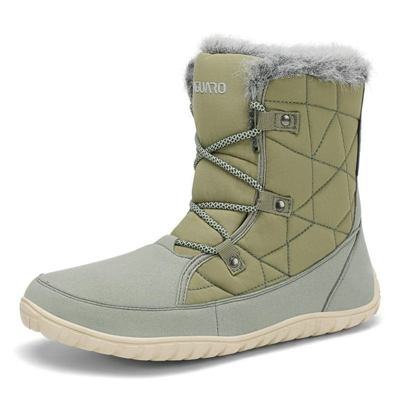 Botas de invierno barefoot Saguaro Rise I verde oscuro 40