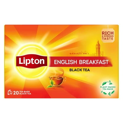 Té Negro English Breakfast En Bolsitas 20 Un Liptón