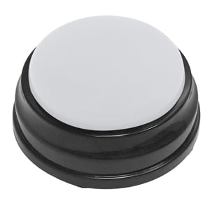 Bothyi - Botón De Sonido Grabable Perro Juguete Interactivo Grabación Botón De Voz Hablando Blanco