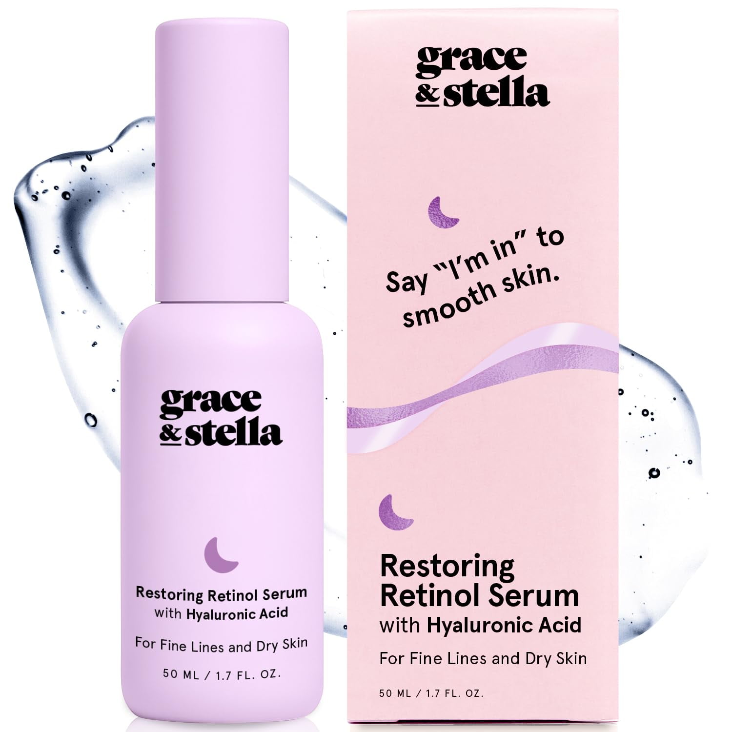 Sérum Grace & Stella Retinol Con Ácido Hialurónico 50 Ml