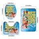 thumbnail image 3 of High School Musical Juego de 3 alfombras de baño de coral fleece: tapete de baño + alfombra de inodoro en forma de U + funda de tapa de inodoro en forma de O, 3 of 6