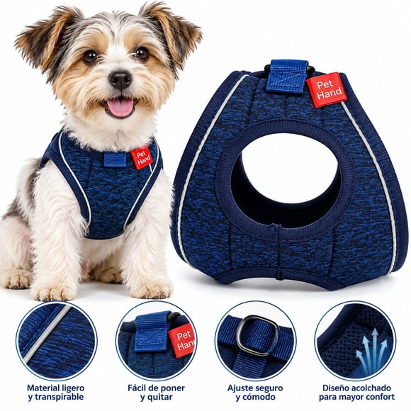 Arnes acolchado ajustable para perros