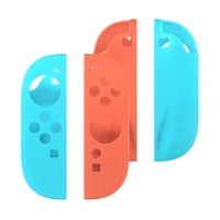 Funda De Silicona Aaronmei Para Control Joy-Cons Nintendo Switch 2 Azul Rojo