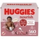 thumbnail image 1 of Toallitas húmedas Huggies Nourish Scented 560 toallitas con botón pulsador, 1 of 7