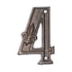 thumbnail image 5 of Placa De Puerta De Dígitos De Metal Número De Dirección Signo Placa De Puerta 4, 5 of 5