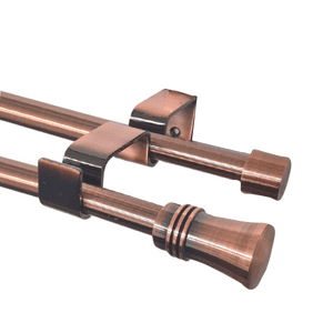 Metalhsa - Set Extensible Muro 75-110 Cm Terminal Cónico Color Cobre