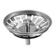 thumbnail image 5 of Colador de fregadero, escurridor de fregadero, flujo rápido, borde ancho grande, tapón de fregadero de repuesto, pantalla profunda de acero, tapón de 79mm, 5 of 5