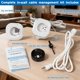 thumbnail image 4 of Kit de gestión de cables Naerza para TV empotrado y sierra de corona, 4 of 7